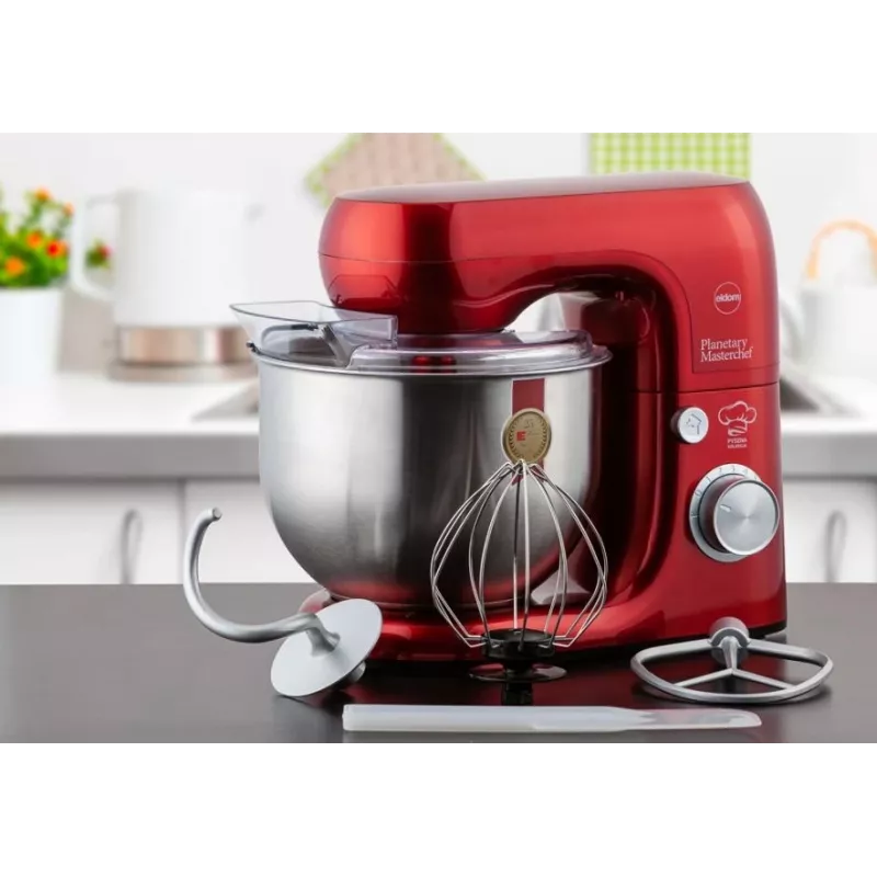 Eldom WRK1250 Chef batedeira planetária, 800 W, taça de 5 L, 8 velocidades