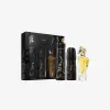 Lattafa Maahir Black Edition Conjunto de presente Eau de Parfum - 100ml EDP Spray + 200ml Parfum Spray + 300ml Ambientador
