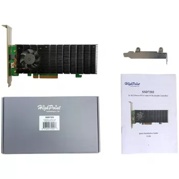 HighPoint SSD7202 Controlador de armazenamento RAID NVMe
