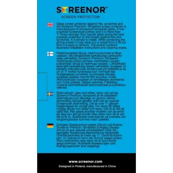 Proteção de ecrã SCREENOR em vidro temperado para Samsung Galaxy A15 5G / A15 4G