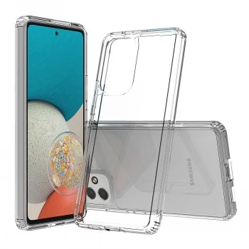 Capa bumper SCREENOR para Samsung Galaxy A14 4G, transparente