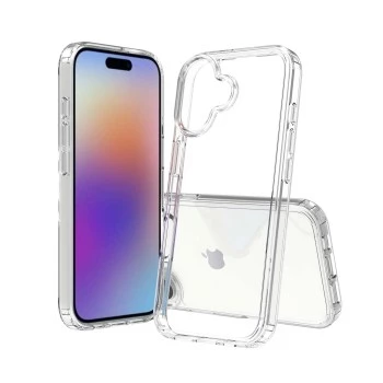 SCREENOR Bumper Case para iPhone 17, Transparente