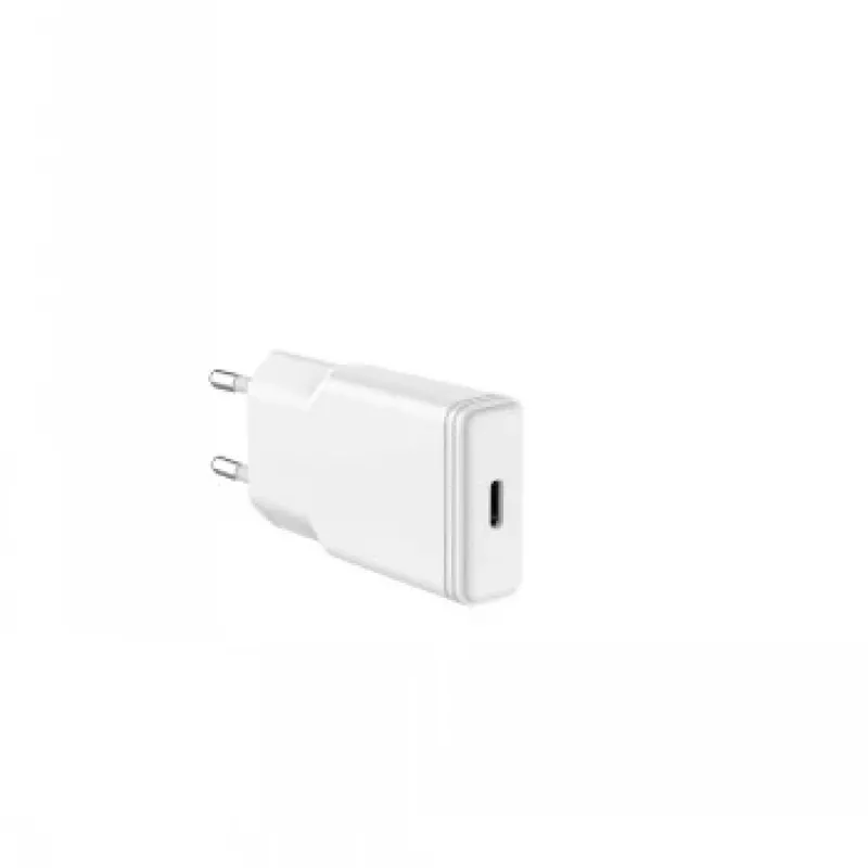 GRATEQ TAHKO 20W USB-C PD Carregador de parede com 1,5m cabo USB-C para Lightning, branco