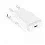 GRATEQ TAHKO 20W USB-C PD Carregador de parede com 1,5m cabo USB-C para Lightning, branco