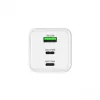 GRATEQ HALTI GaN PD/PPS 2xUSB-C/1xUSB-A 100W Carregador de parede preto