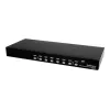 StarTech.com 8 Port 1U DVI USB KVM Switch - 8-fach DVI-I / USB-B Switch para montagem em rack