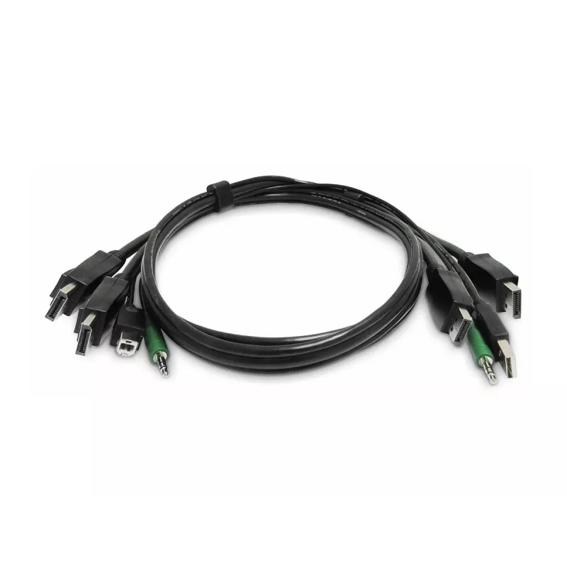 StarTech.com 2-Port DVI-I USB KVM Switch com suporte de áudio - TAA-konform