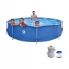 Piscina redonda com estrutura AVENLI 366x76 cm conjunto