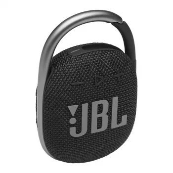 Coluna Bluetooth portátil JBL Clip 4, preta