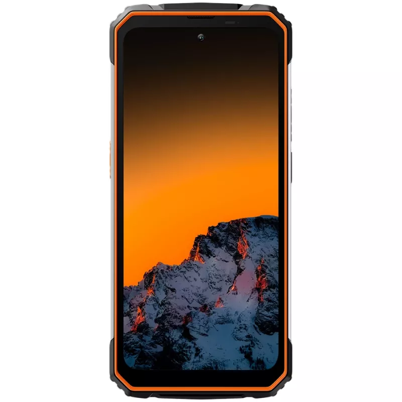 Smartphone robusto Blackview BV8100 6,5 inch FHD+ 120Hz, 8/256GB, 50MP+13MP+VGA, 8800mAh 45W, IP68/IP69K, MIL-STD-810H, Android 14, laranja