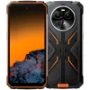Smartphone robusto Blackview BV8100 6,5 inch FHD+ 120Hz, 8/256GB, 50MP+13MP+VGA, 8800mAh 45W, IP68/IP69K, MIL-STD-810H, Android 14, laranja