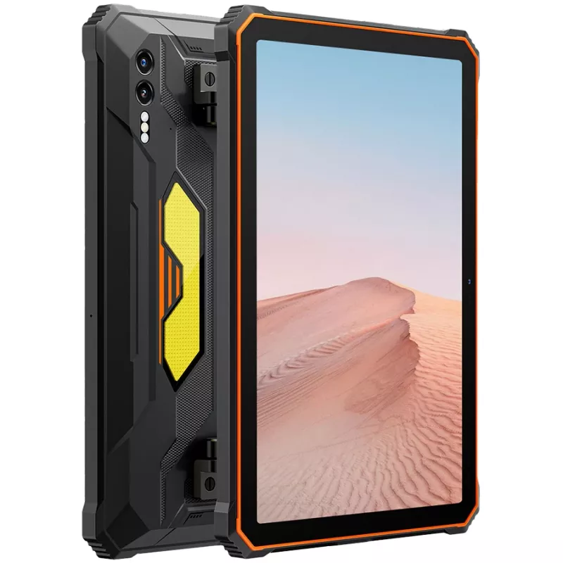 Tablet robusto Blackview Active 10 Pro 10,95 inch FHD+ IPS 1920x1200 90Hz Corning Gorilla Glass 3 12GB/512GB MT6878 Octa-Core 2,5GHz câmara frontal 50MP/traseira 108MP+20MP visão noturna por infravermelhos 30000mAh sem carregador Android 14 a 15 NFC luzes de campismo MIL-STD-8