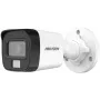 Câmara bullet 4-em-1 Hikvision DS-2CE16K0T-LPFS 3K com objetiva de 2,8mm e luz branca