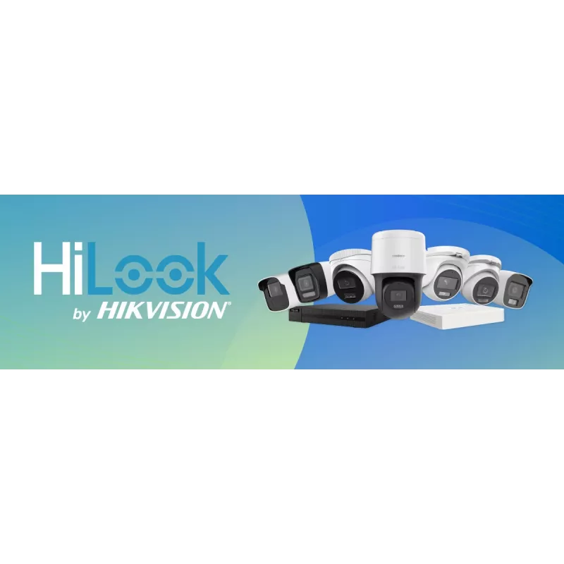 Câmara turret HILOOK THC-B127-LMC(2.8mm) 2MP Smart Hybrid Light 20m