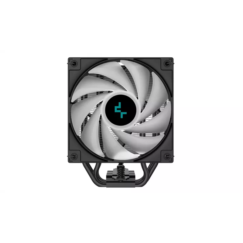 Deepcool AG500 BK ARGB Dissipador CPU Single Tower, Preto, Ventoinha PWM 120mm, 5 Heatpipes, Intel/AMD