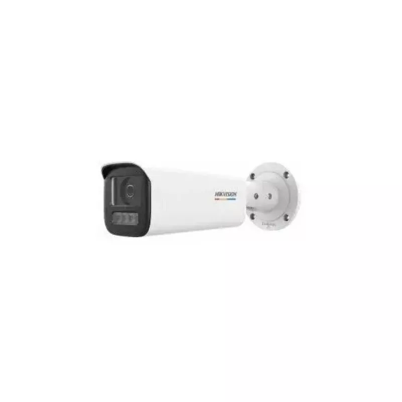 Hikvision DS-2CD1B47G3H-LIUF/SRB(2.8mm) 4MP ColorVu Câmara IP com Luz Branca, Microfone Incorporado, MicroSD, PoE