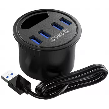 ORICO Hub USB 3.0 4 Portas USB-A 5Gbps Preto