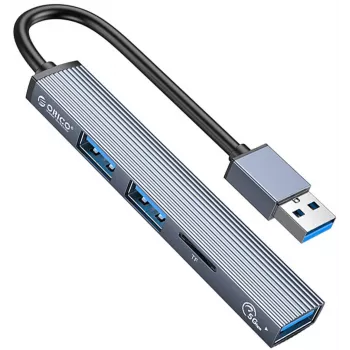 ORICO Hub USB 3.0 4 Portas USB-A, 5Gbps, Preto