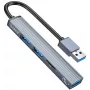 ORICO Hub USB 3.0 4 Portas USB-A, 5Gbps, Preto