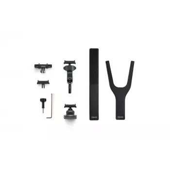 DJI Osmo Action Kit de Ciclismo de Estrada (Cinto de Peito, Suporte de Guiador, Suportes Adesivos) - Preto
