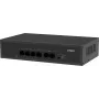 Imou SF106P Switch PoE+ 6 Portas (4x PoE, 2x Uplink, Orçamento 60W)
