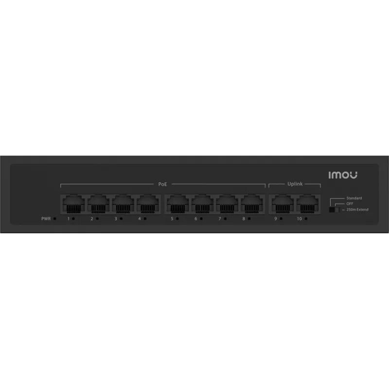 Imou SF110P Switch 10 Portas 8x PoE 2x Uplink