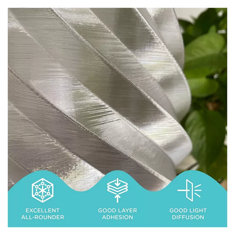 POLMASK PETG 1,75mm Transparente 1kg Filamento para impressora 3D