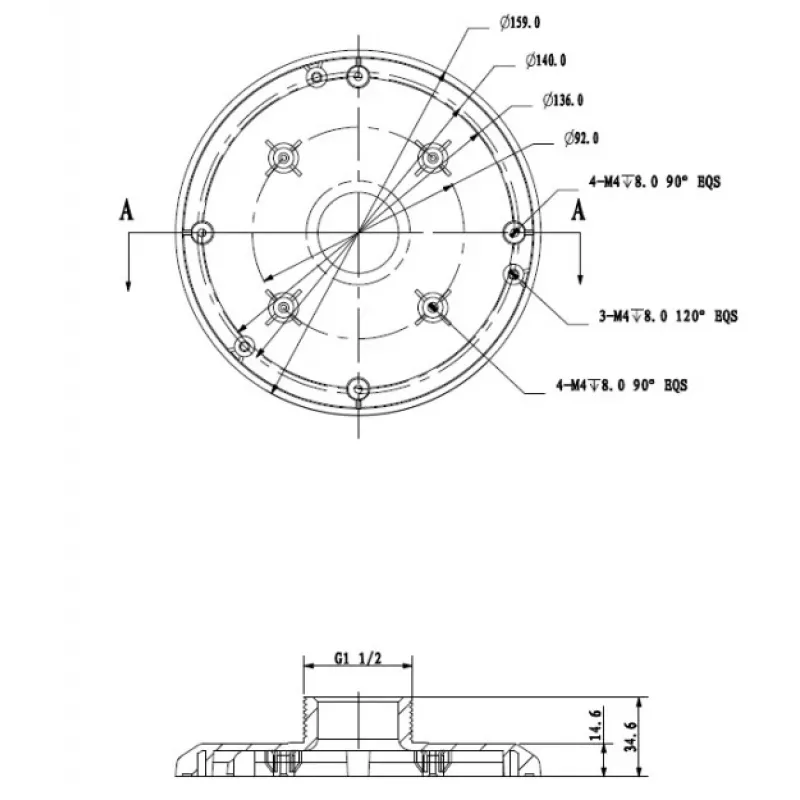 DAHUA PFA101 Adaptador