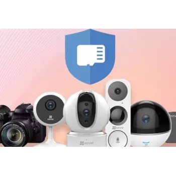 Ezviz 32GB Cartão de memória MicroSDHC para câmaras de vigilância