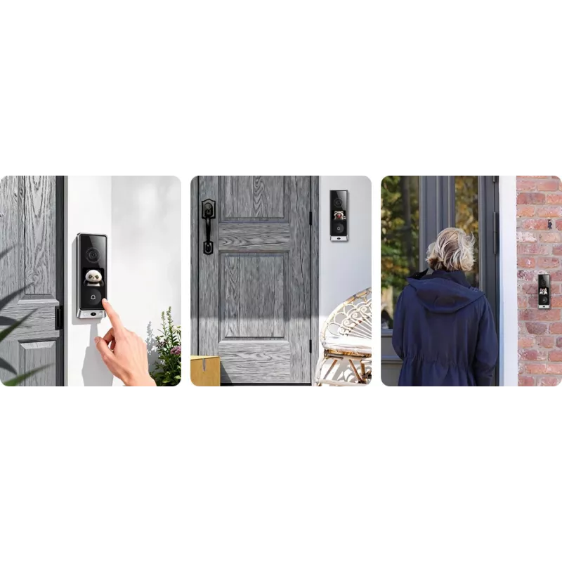 Ezviz EP8 Ultra 6MP+2MP Campainha de vídeo Wi-Fi