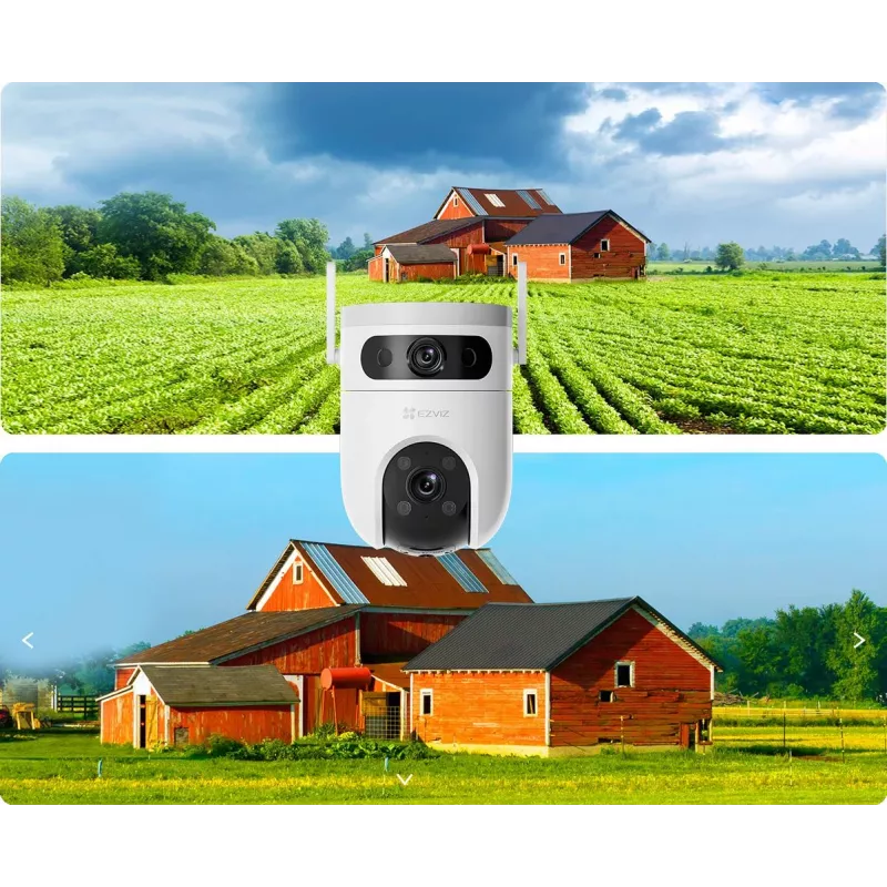 EZVIZ C9C 5MP+5MP Câmara IP Wi-Fi exterior com lente dupla