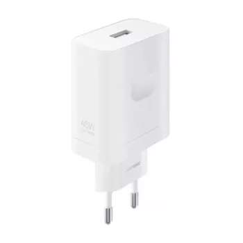 Carregador de parede Realme 45W SuperVOOC USB-A, branco