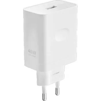Carregador de parede Realme 45W SuperVOOC USB-A, branco