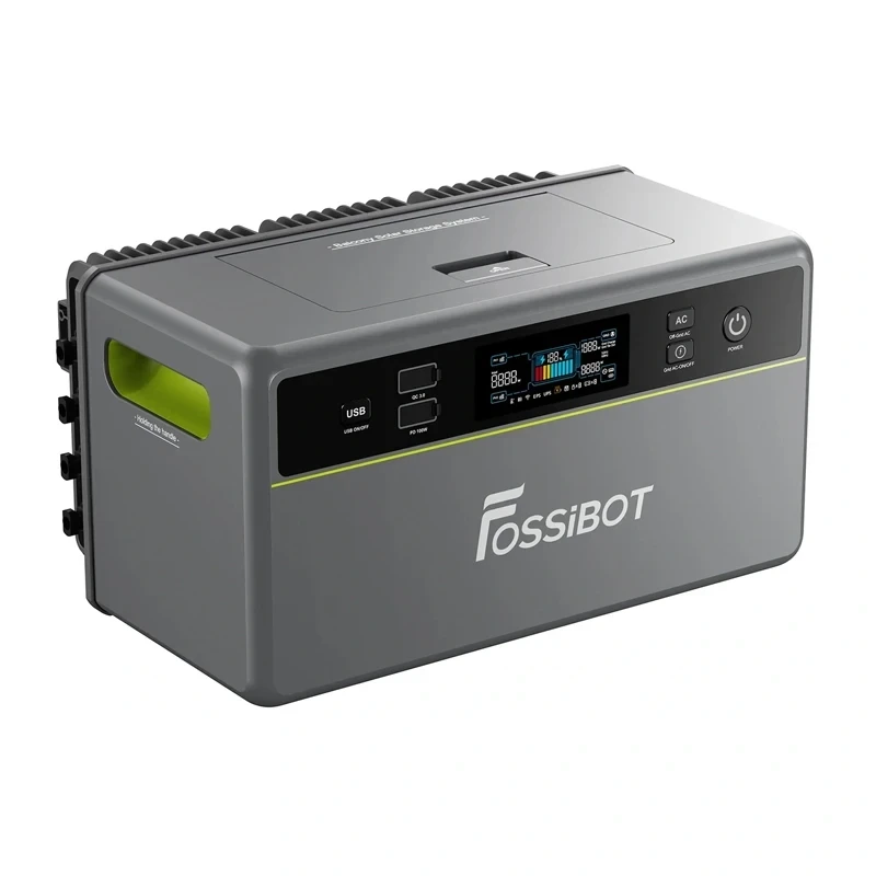 Estação de energia portátil FOSSIBOT FBP1200 1200W (verde)