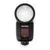 Flash de cabeça redonda Godox V1S para Sony