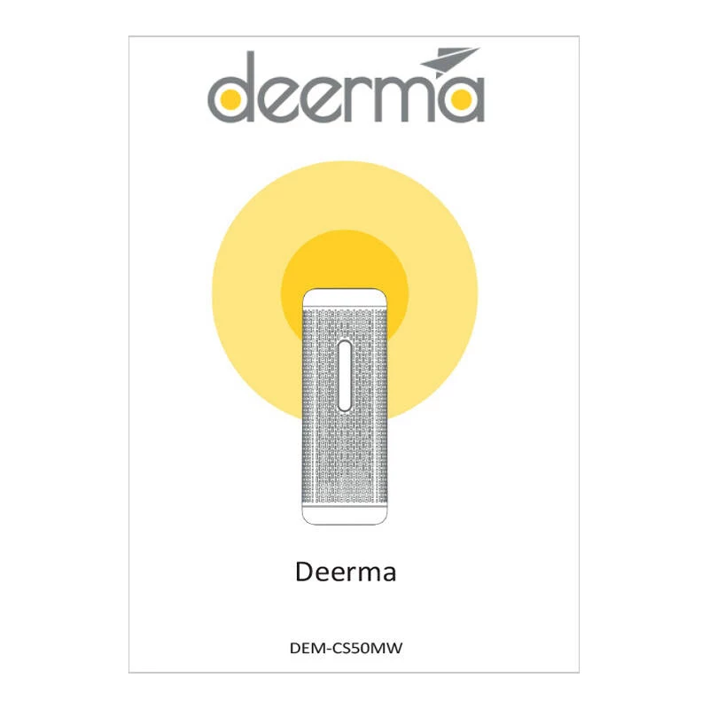 Desumidificador de ar com dessecante Deerma DEM-CS50MW 150ml ciclo branco