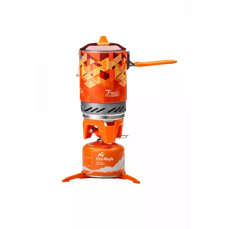 Fire-Maple FMS-X2 fogareiro de campismo com panela laranja