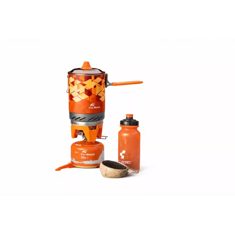 Fire-Maple FMS-X2 fogareiro de campismo com panela laranja