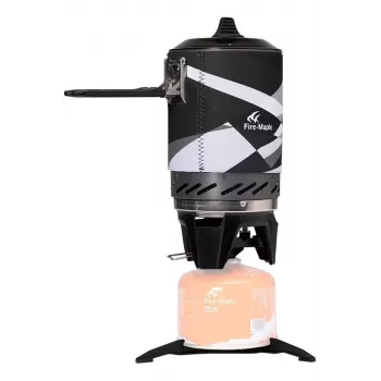 FIREMAPLE FMS-X2 Sistema de cozinha exterior integrado preto
