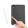Dux Ducis Domo Capa dobrável com suporte para caneta para iPad Mini 7/6, preta