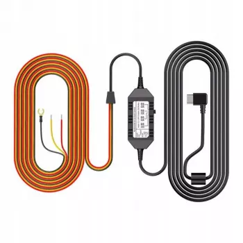 VIOFO ACC Kit de ligação direta USB-C HK4-C 12-24V para 5V 2.1A Adaptador de alimentação
