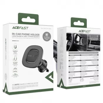 Acefast D44 Suporte magnético para automóvel para saída de ventilação preto