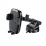 Acefast D49 Suporte para telemóvel para automóvel com carregador rápido de 15W - preto