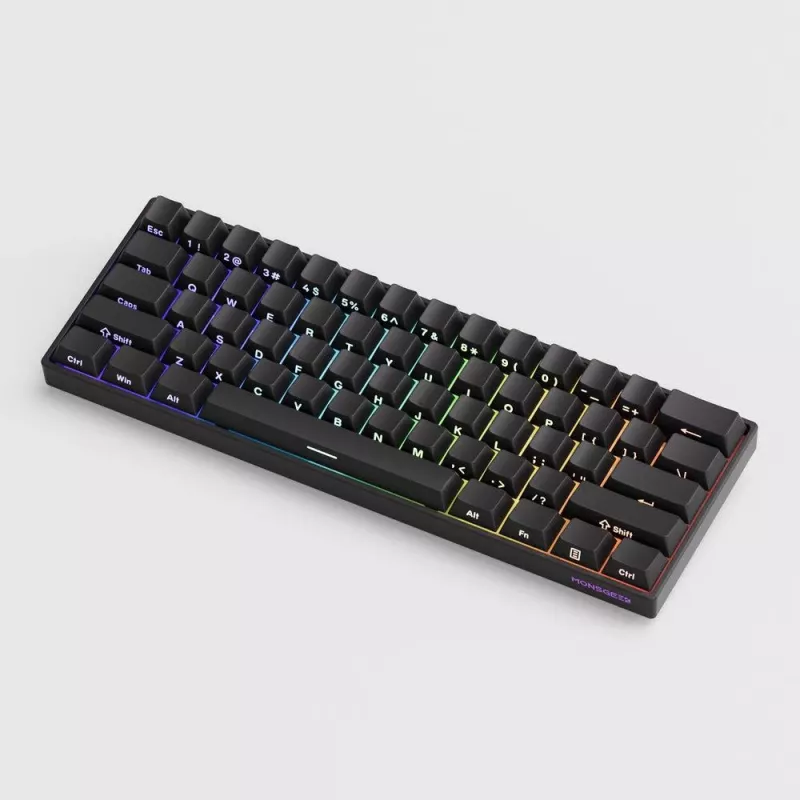 Akko FUN60 PRO Teclado mecânico USB-C Preto 61 teclas