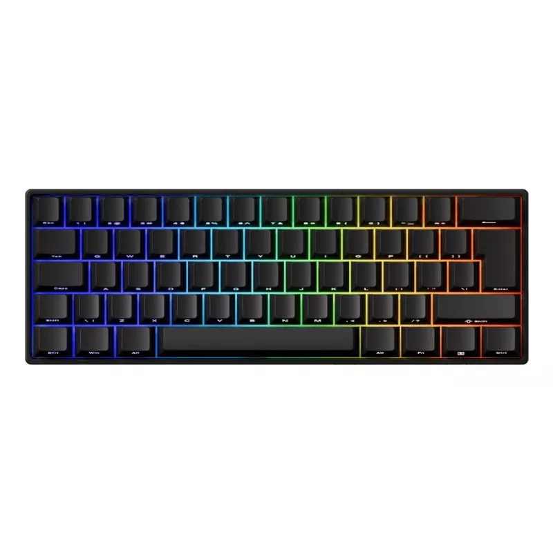 Akko FUN60 PRO Teclado mecânico USB-C Preto 61 teclas