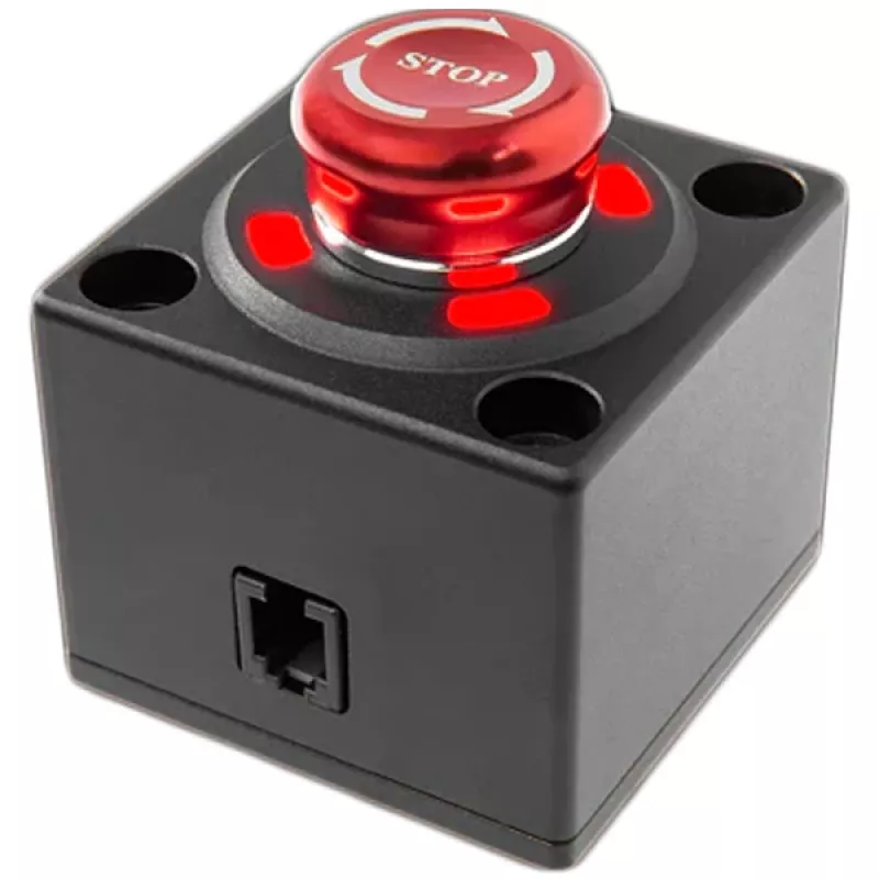 Simagic Alpha Kill Switch Botão de paragem de emergência para wheelbases da série Alpha