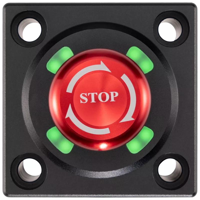 Simagic Alpha Kill Switch Botão de paragem de emergência para wheelbases da série Alpha