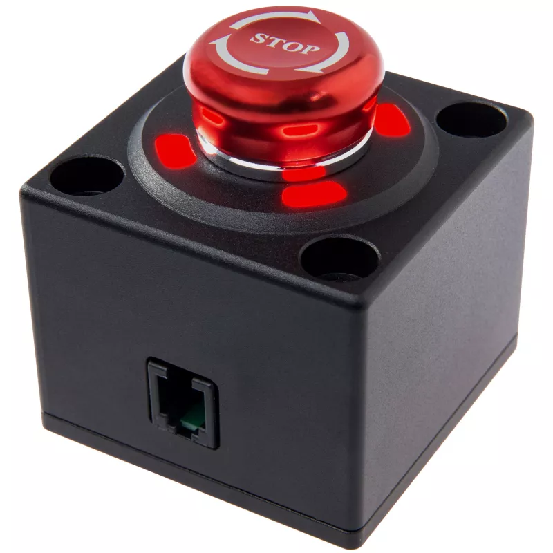 Simagic Alpha Kill Switch Botão de paragem de emergência para wheelbases da série Alpha