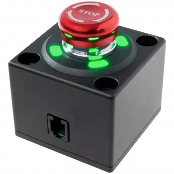 Simagic Alpha Kill Switch Botão de paragem de emergência para wheelbases da série Alpha