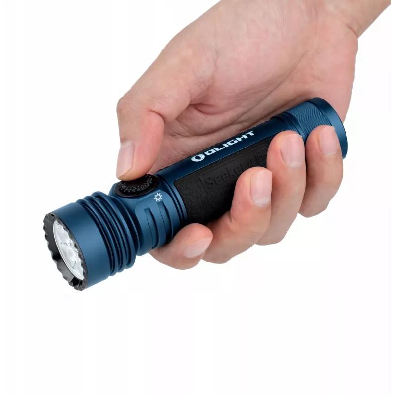 OLight Seeker 4 Pro Lanterna LED Midnight Blue 4600 lm 205 g